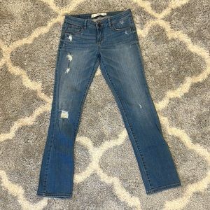 Abercrombie & Fitch lightly distressed jeans size 4S